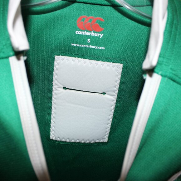 unworn Canterbury Ireland U-20 2016 home shirt rugby union men's jersey PWC IRFU - Picture 10 of 14